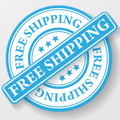 Free Shipping icon - blue