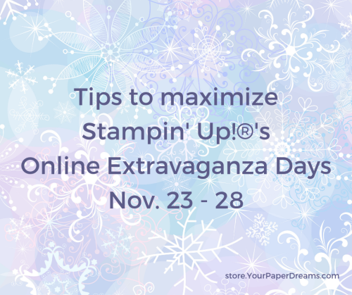 Tips to maximize Online Extravaganza